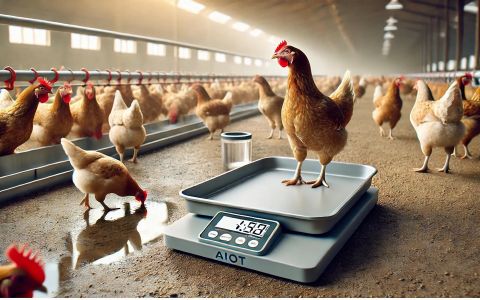 Application of AIoT Automated Poultry Weighing Systems in Smart Agriculture